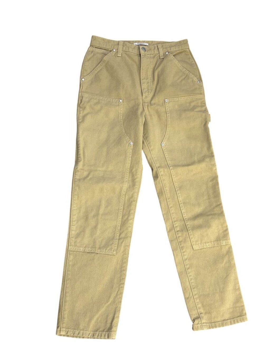 Renggli Slim Fit Work Pant in Taupe Tan